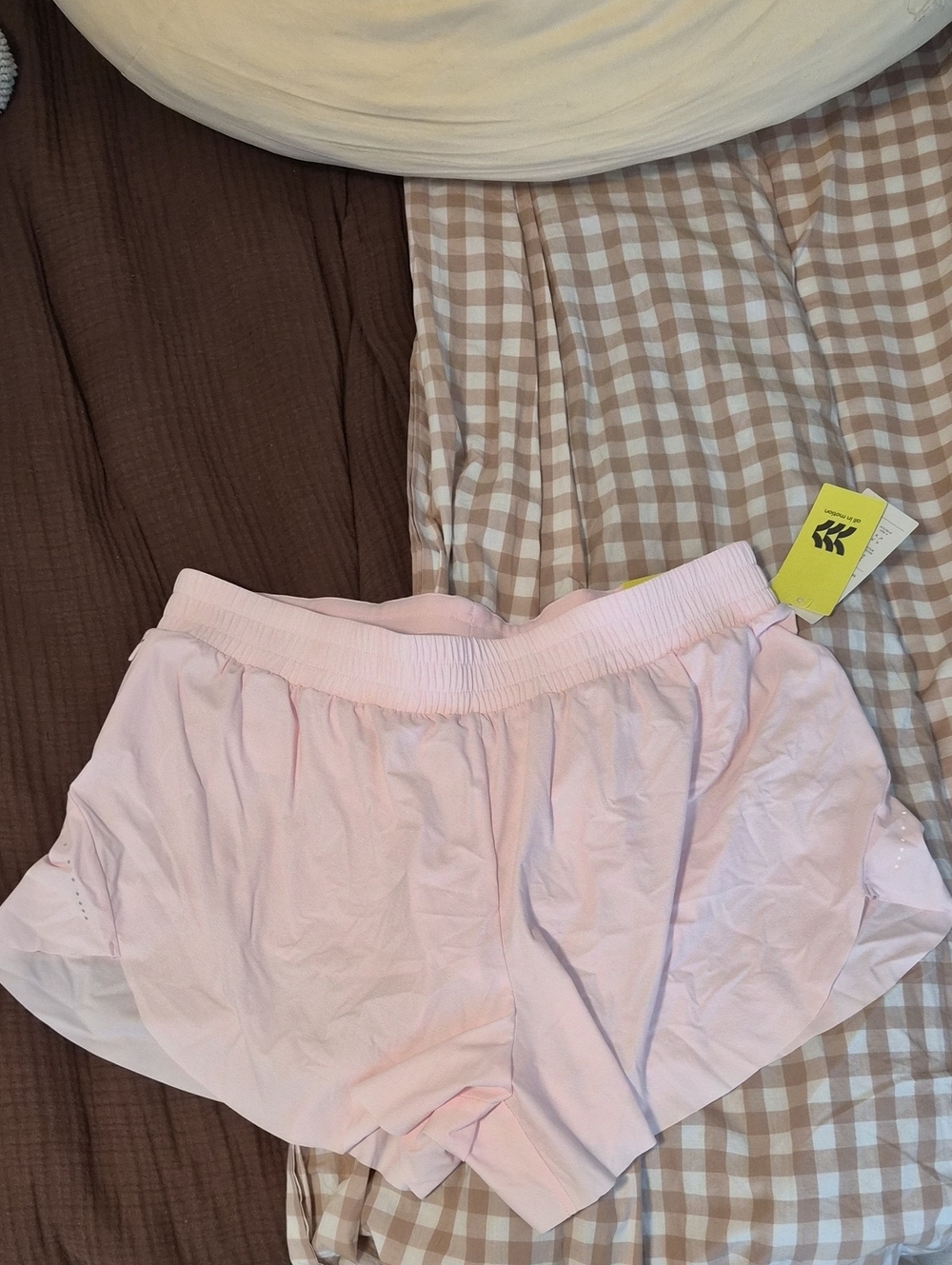 Light Pink Athletic Shorts ( New )